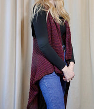 Load image into Gallery viewer, Ethnic Knit Vest - Maroon