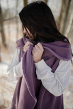 Load image into Gallery viewer, Cozy Purple Shawl