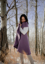 Load image into Gallery viewer, Cozy Purple Shawl
