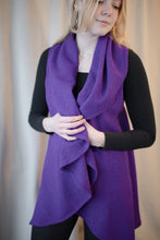 Load image into Gallery viewer, Cozy Purple Shawl