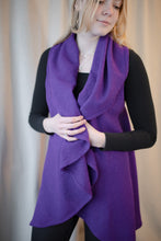 Load image into Gallery viewer, Cozy Purple Shawl