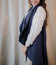 Load image into Gallery viewer, Neutral Blues Shawl