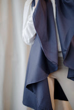 Load image into Gallery viewer, Neutral Blues Shawl