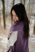 Load image into Gallery viewer, Cozy Purple Shawl
