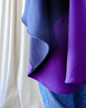 Load image into Gallery viewer, Metropolitan Blue Wool Shawl
