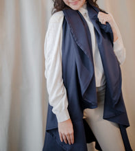 Load image into Gallery viewer, Neutral Blues Shawl
