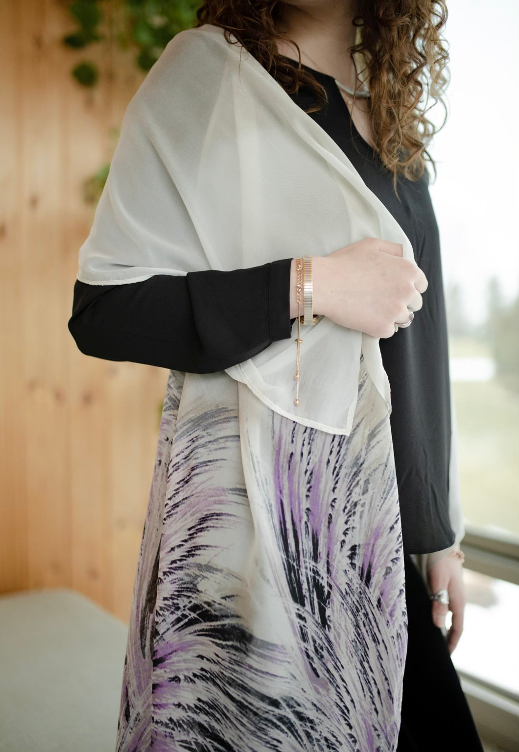 Arden Hill Silk Shawl