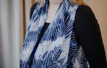 Load image into Gallery viewer, Tiger Blue Shawl
